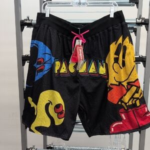 NWT Black Graphic Men's Shorts